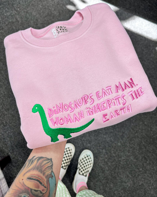 WOMAN INHERITS THE EARTH SWEATER
