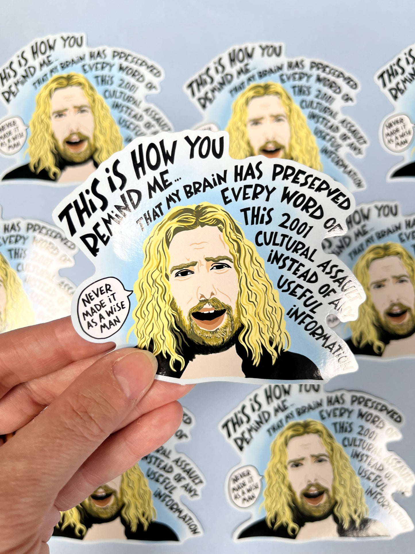 YOU REMIND ME VINYL STICKER