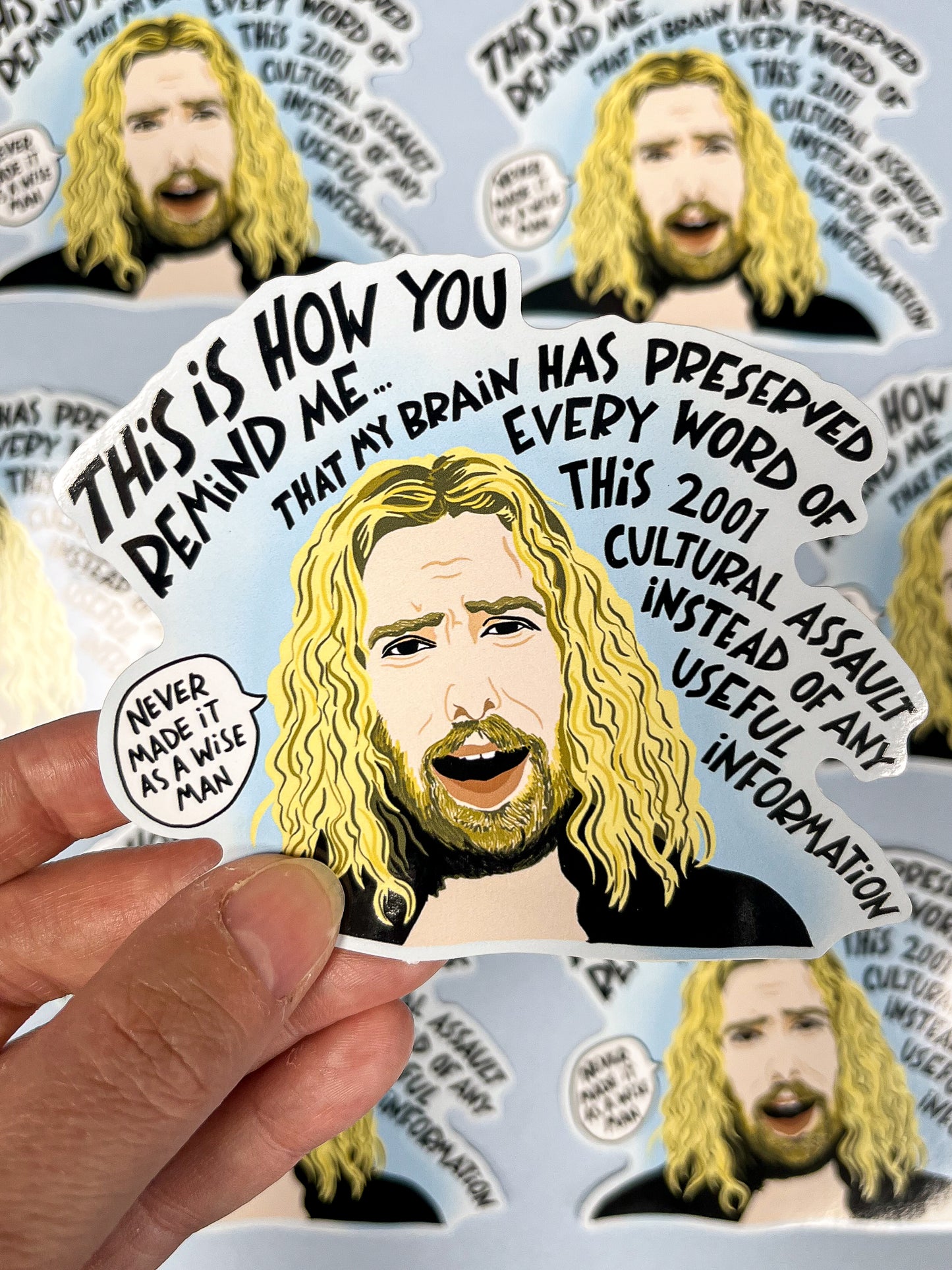 YOU REMIND ME VINYL STICKER