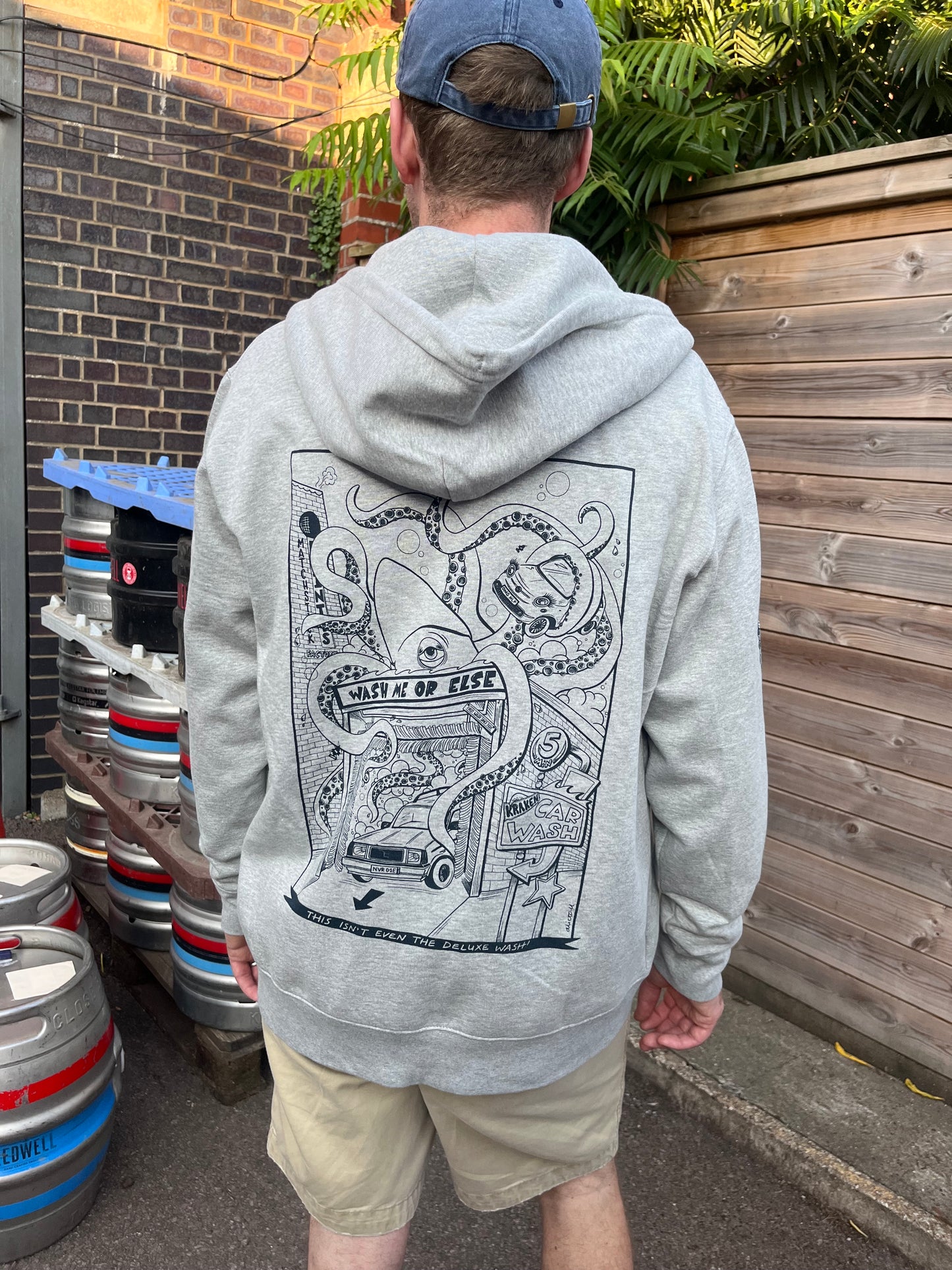THE KRAKEN ZIP HOODY - SAMPLE SALE