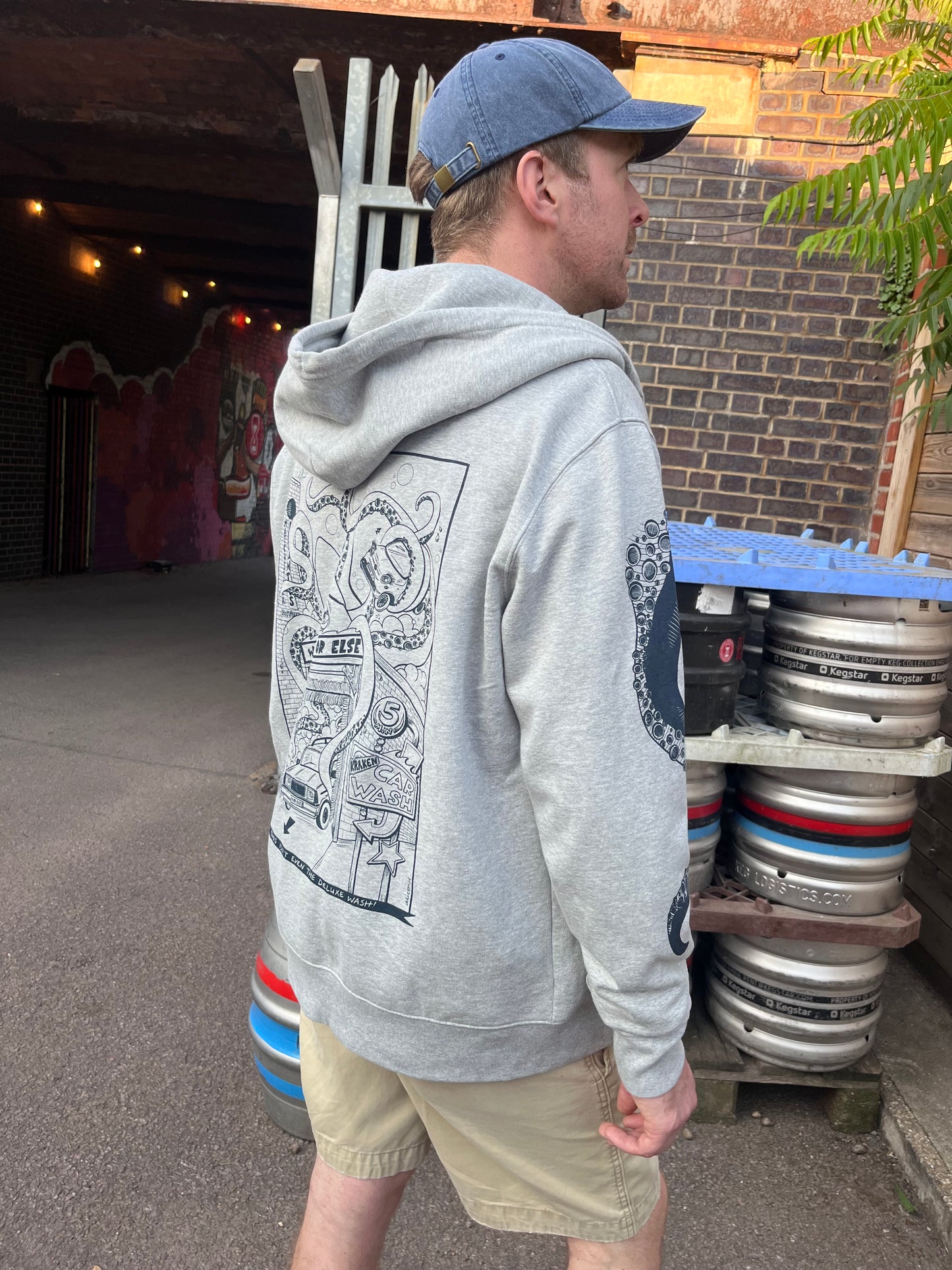 THE KRAKEN ZIP HOODY - SAMPLE SALE