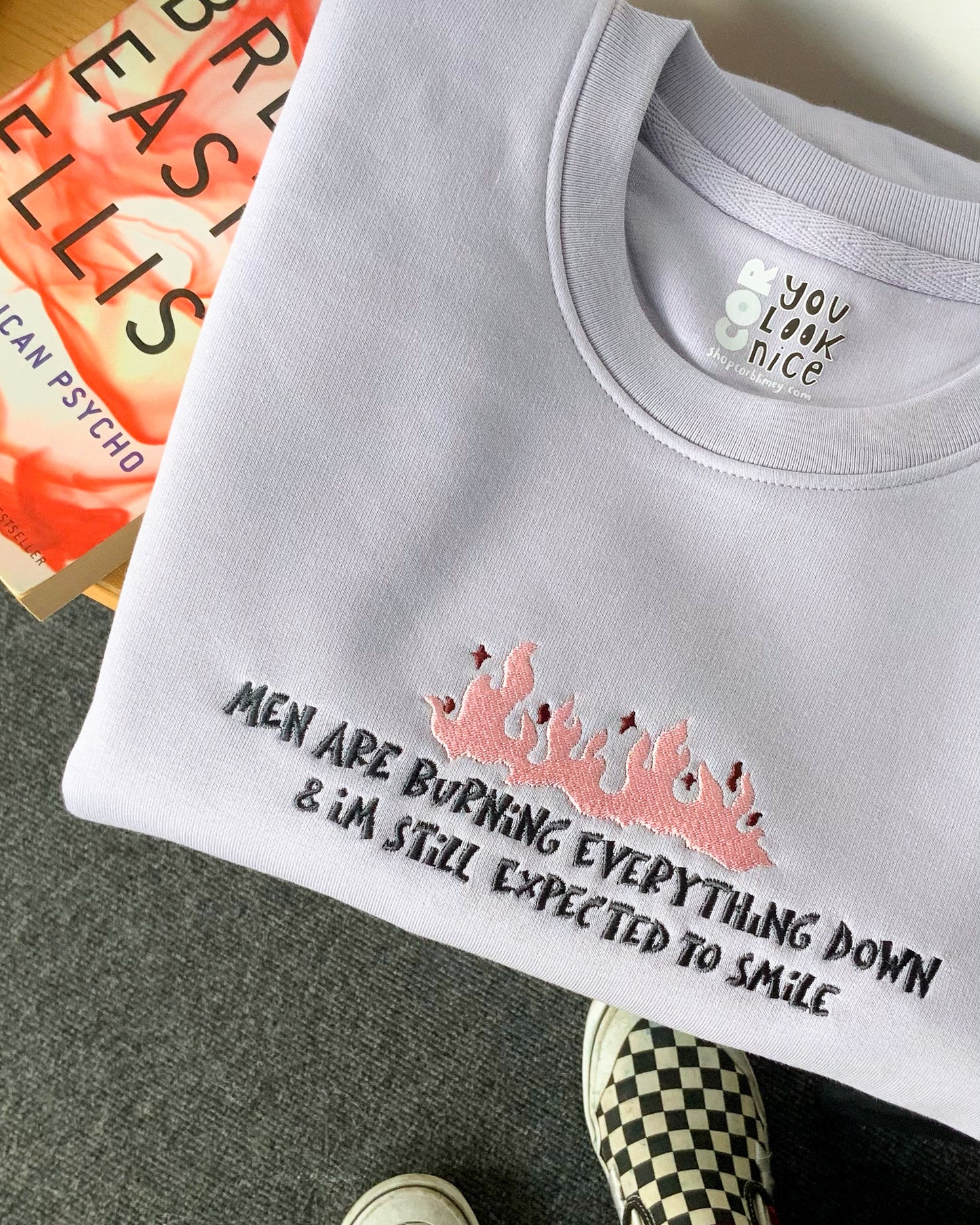 STILL EXPECTED TO SMILE SWEATER