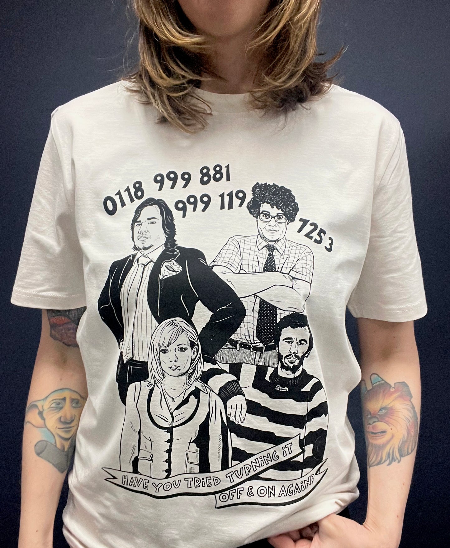 OFF AND ON AGAIN T-SHIRT