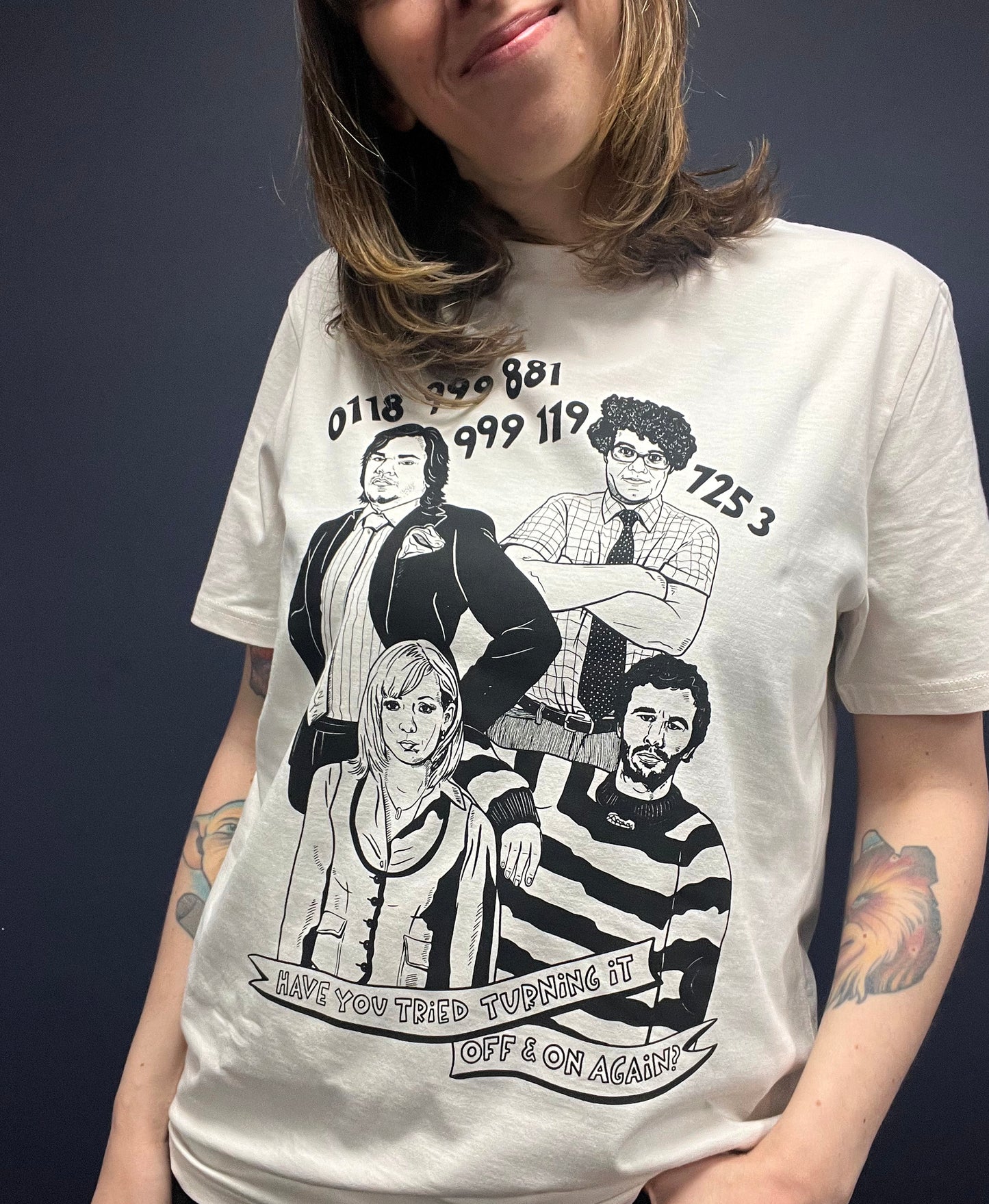 OFF AND ON AGAIN T-SHIRT