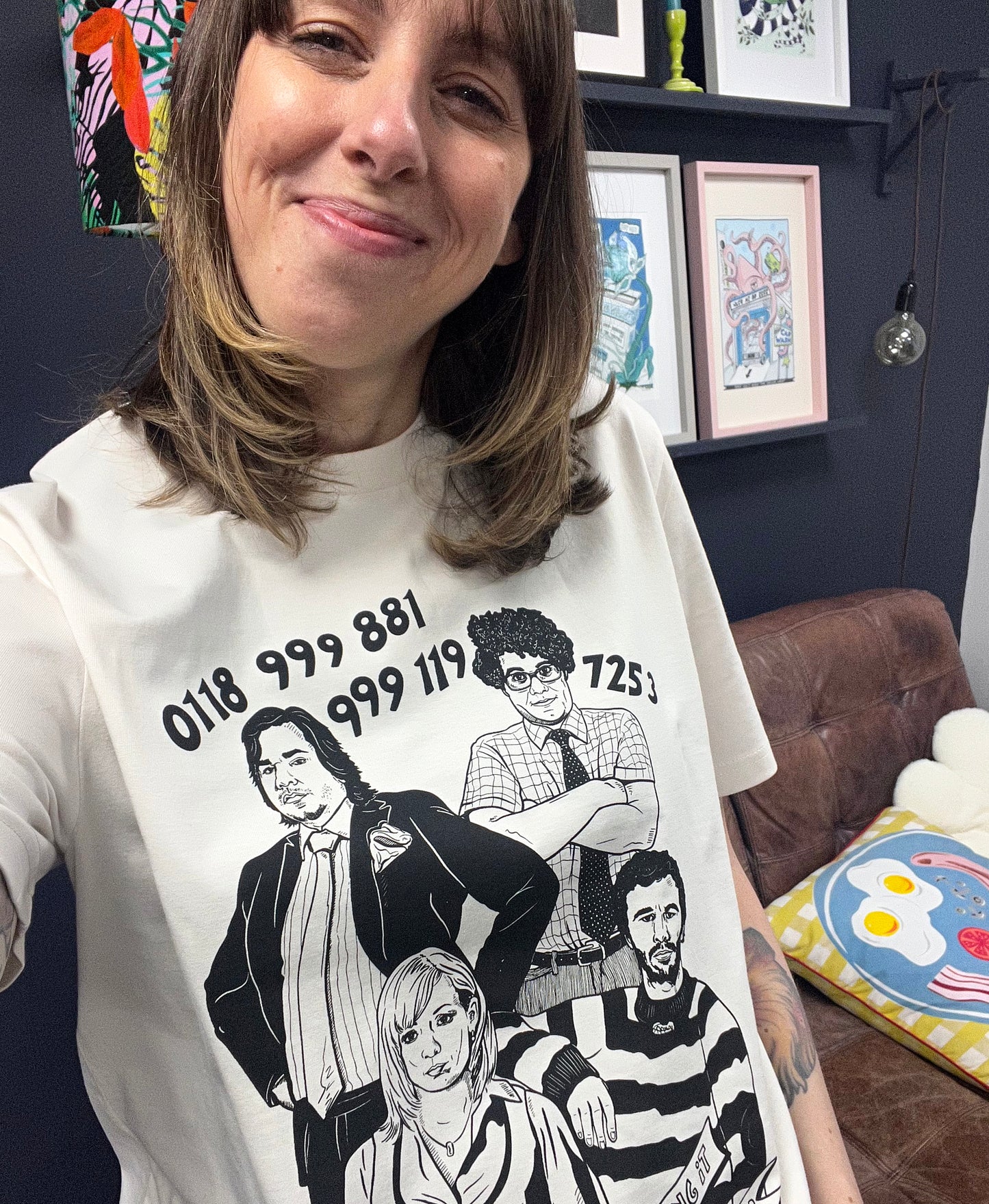 OFF AND ON AGAIN T-SHIRT