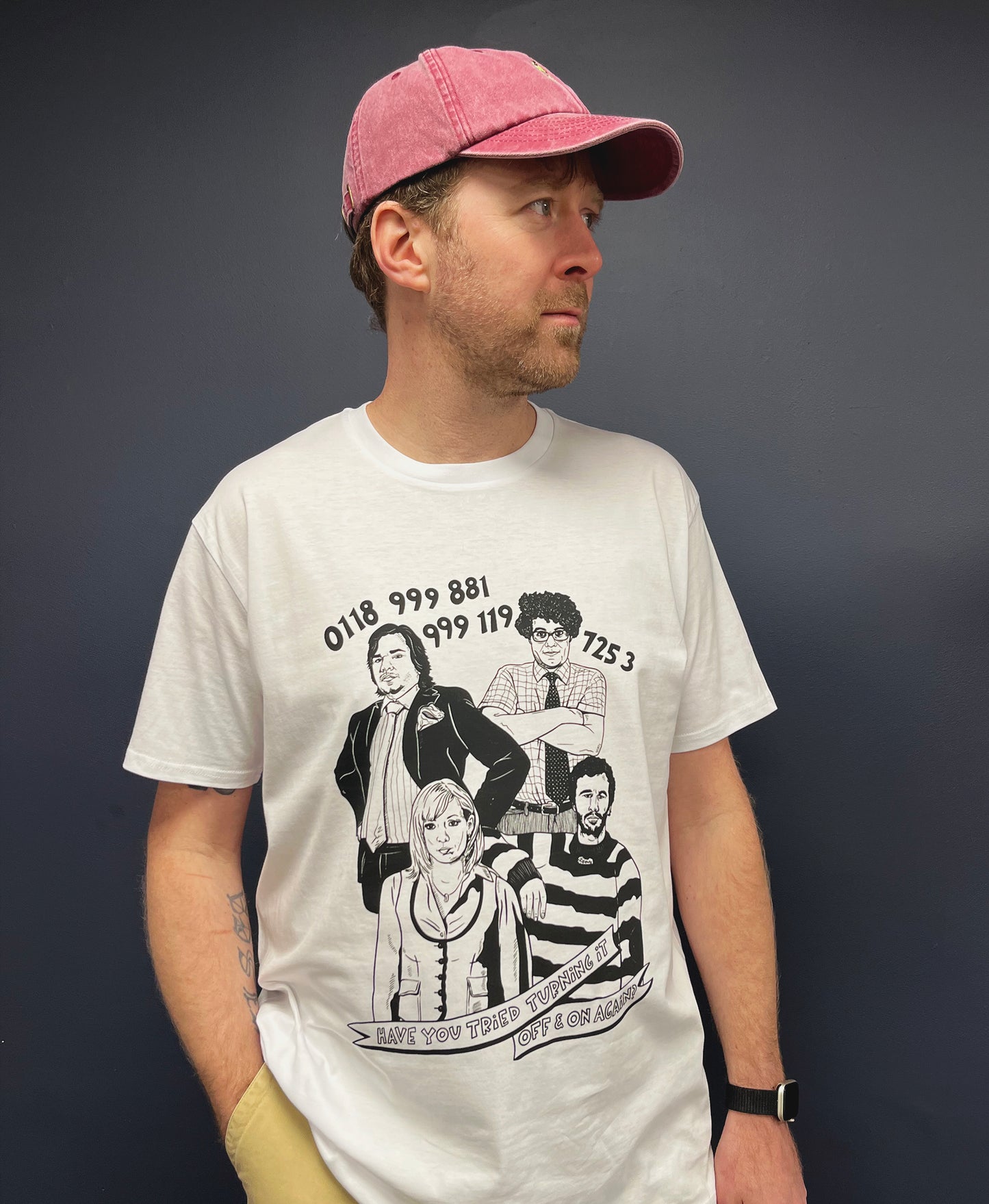 OFF AND ON AGAIN T-SHIRT