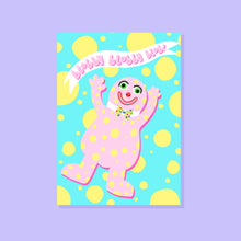 Load image into Gallery viewer, MR BLOBBY CARD