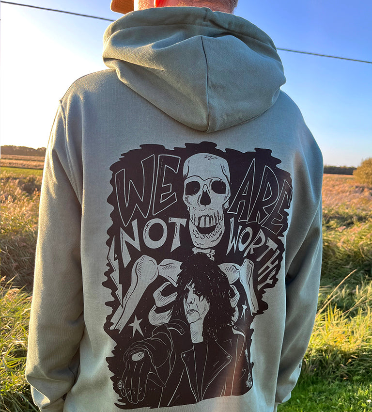 WE ARE NOT WORTHY HOODY *LIMITED EDITION*