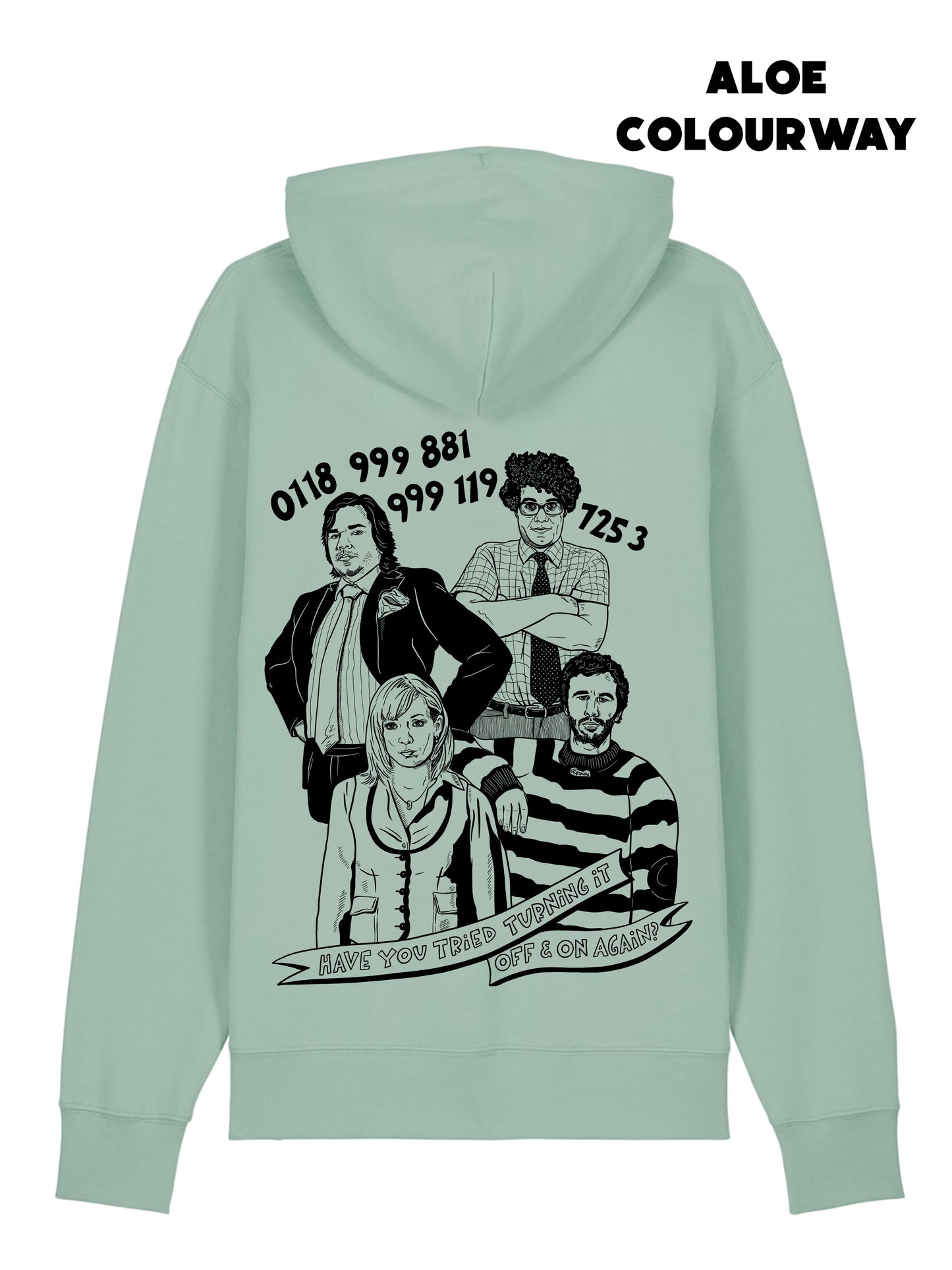 OFF AND ON AGAIN HOODY