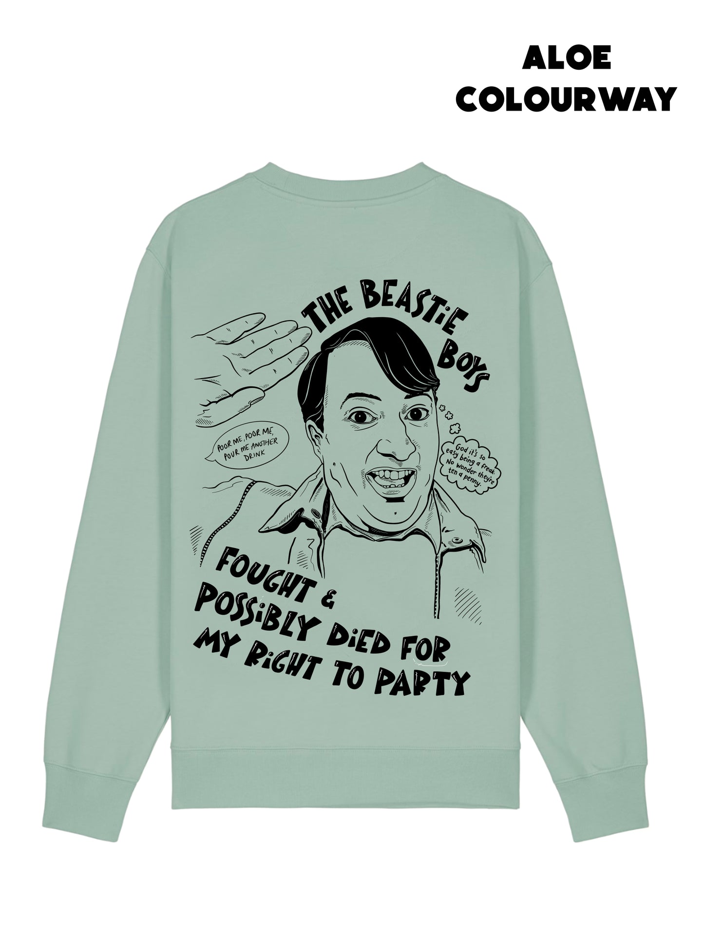 MY RIGHT TO PARTY SWEATER
