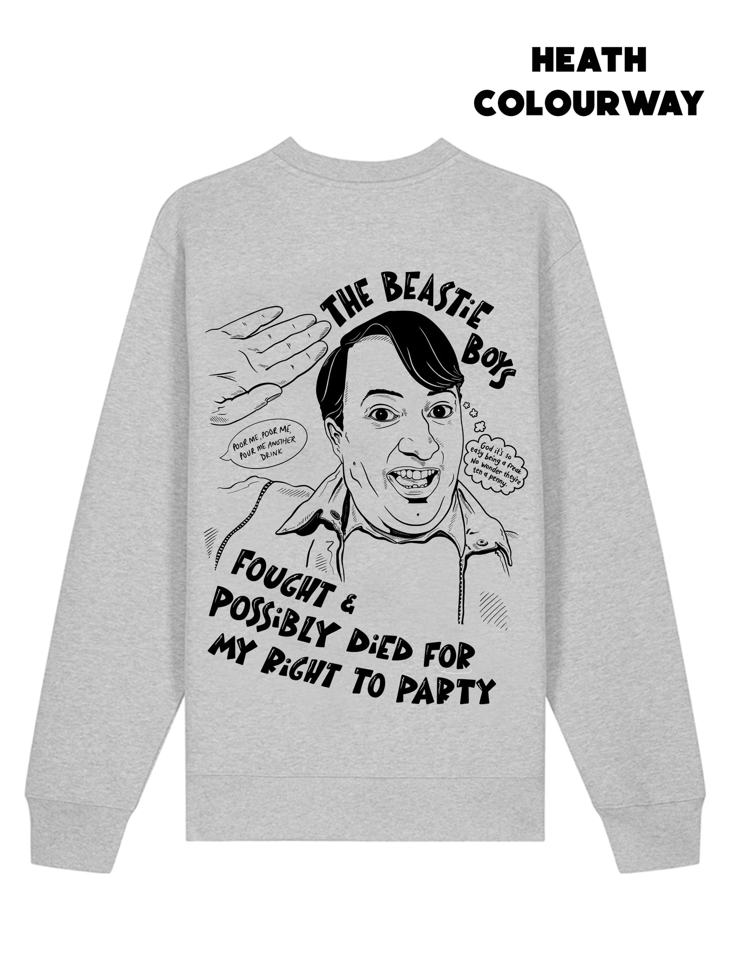 MY RIGHT TO PARTY SWEATER