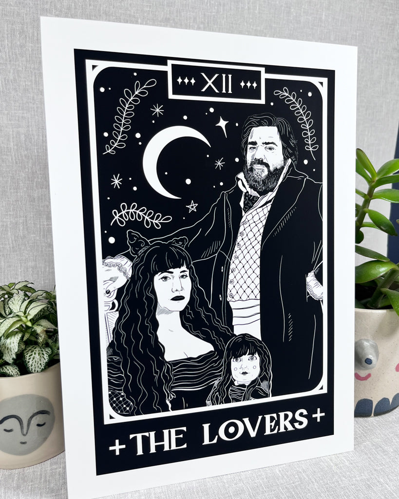 THE LOVERS WWDITS TAROT PRINT
