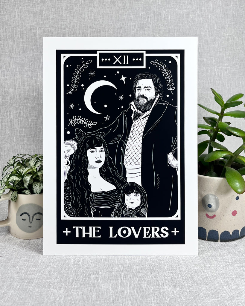 THE LOVERS WWDITS TAROT PRINT