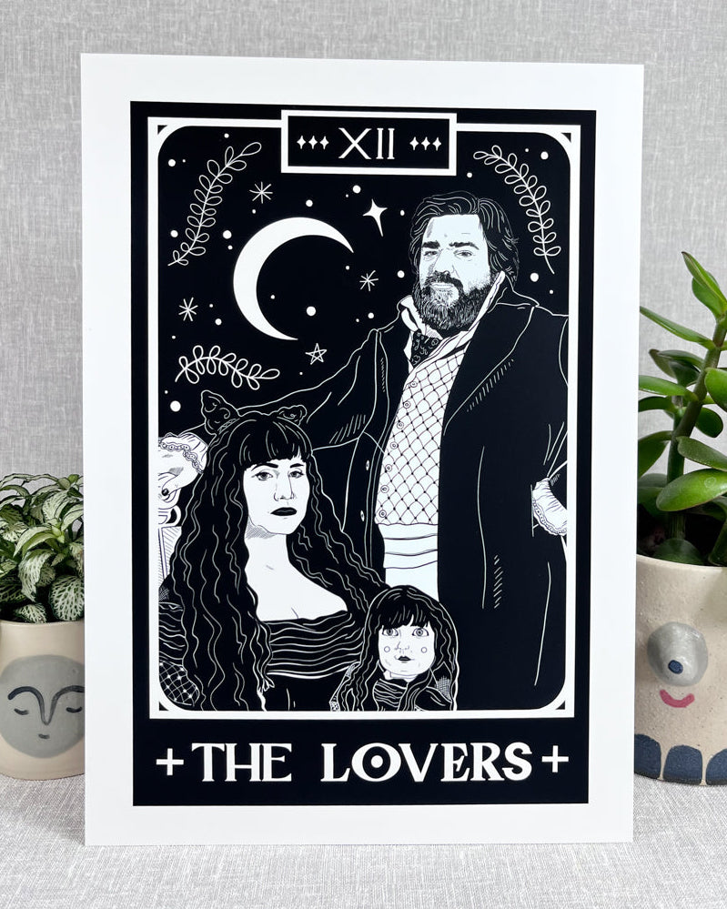 THE LOVERS WWDITS TAROT PRINT
