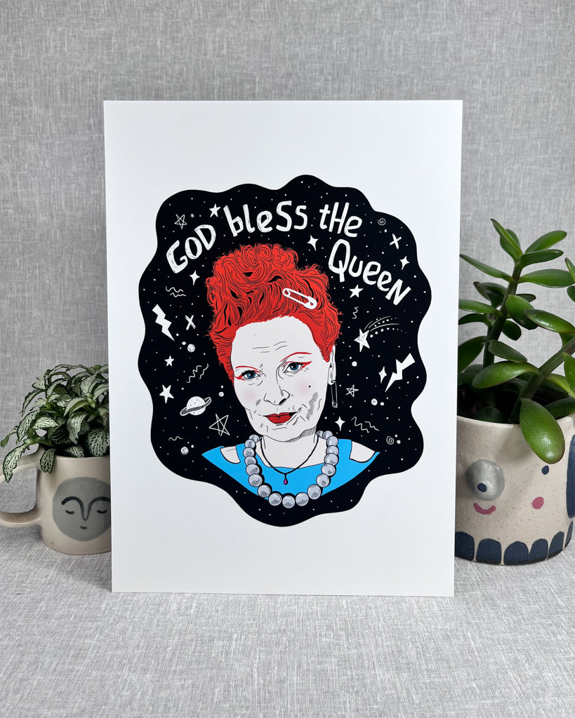 QUEEN VIV PUNK FASHION ICON PRINT