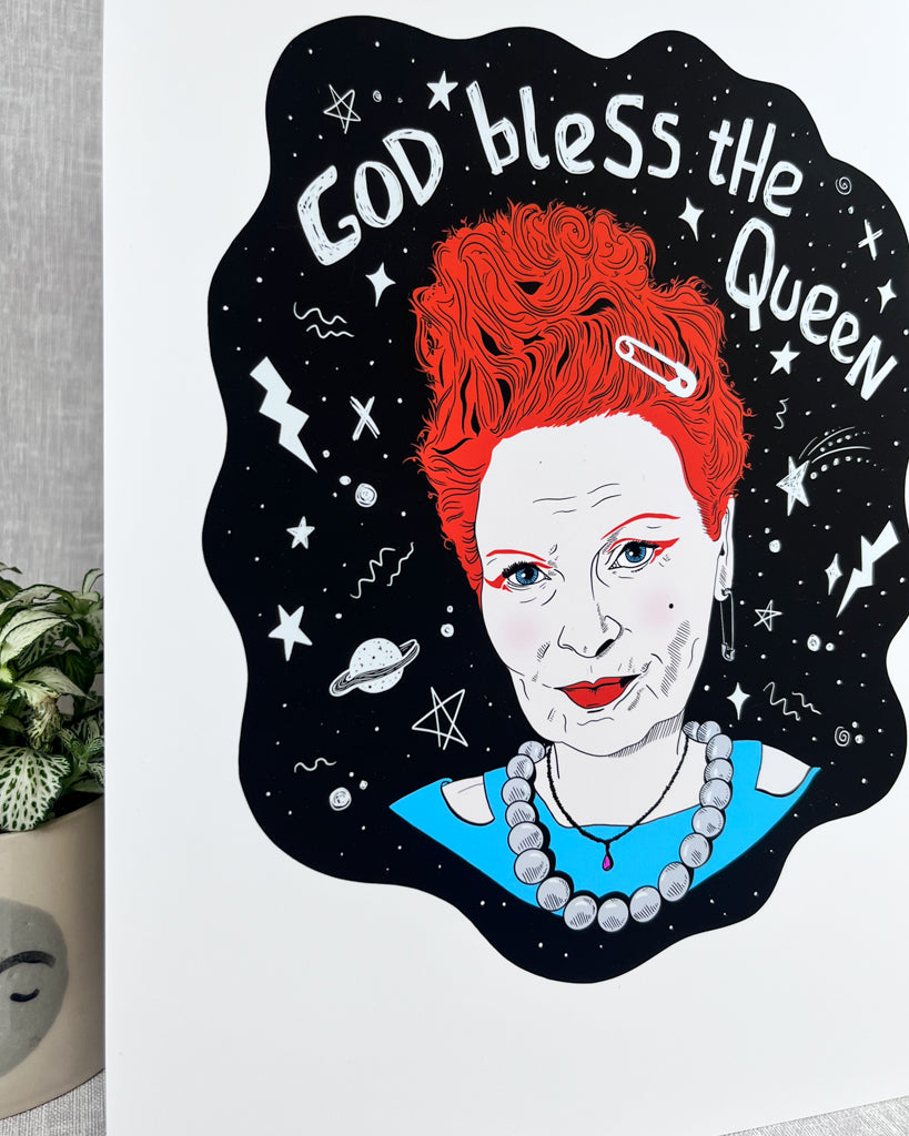 QUEEN VIV PUNK FASHION ICON PRINT