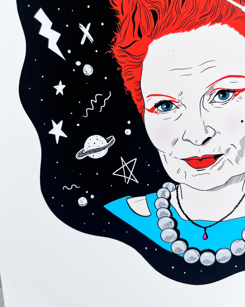 QUEEN VIV PUNK FASHION ICON PRINT