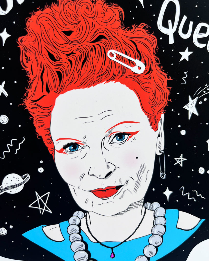 QUEEN VIV PUNK FASHION ICON PRINT