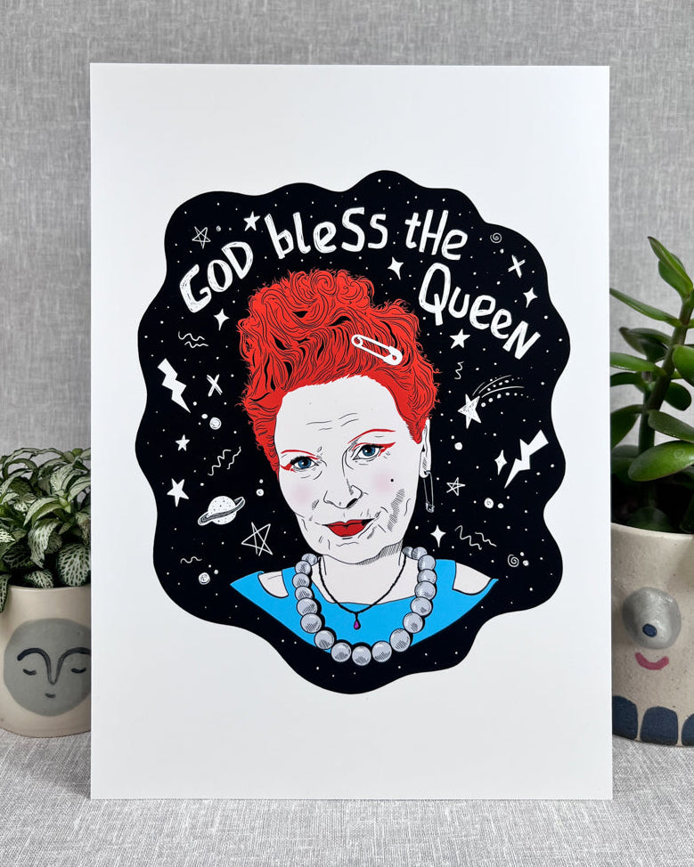 QUEEN VIV PUNK FASHION ICON PRINT