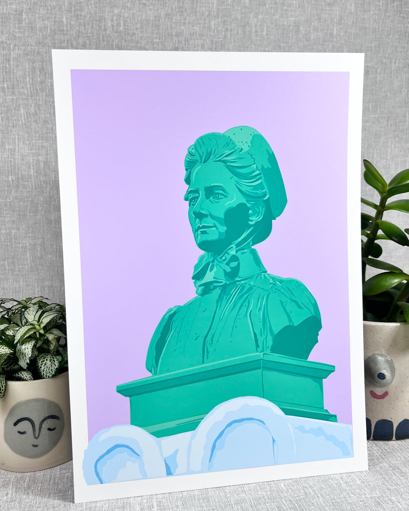 EDITH CAVELL NORWICH PRINT