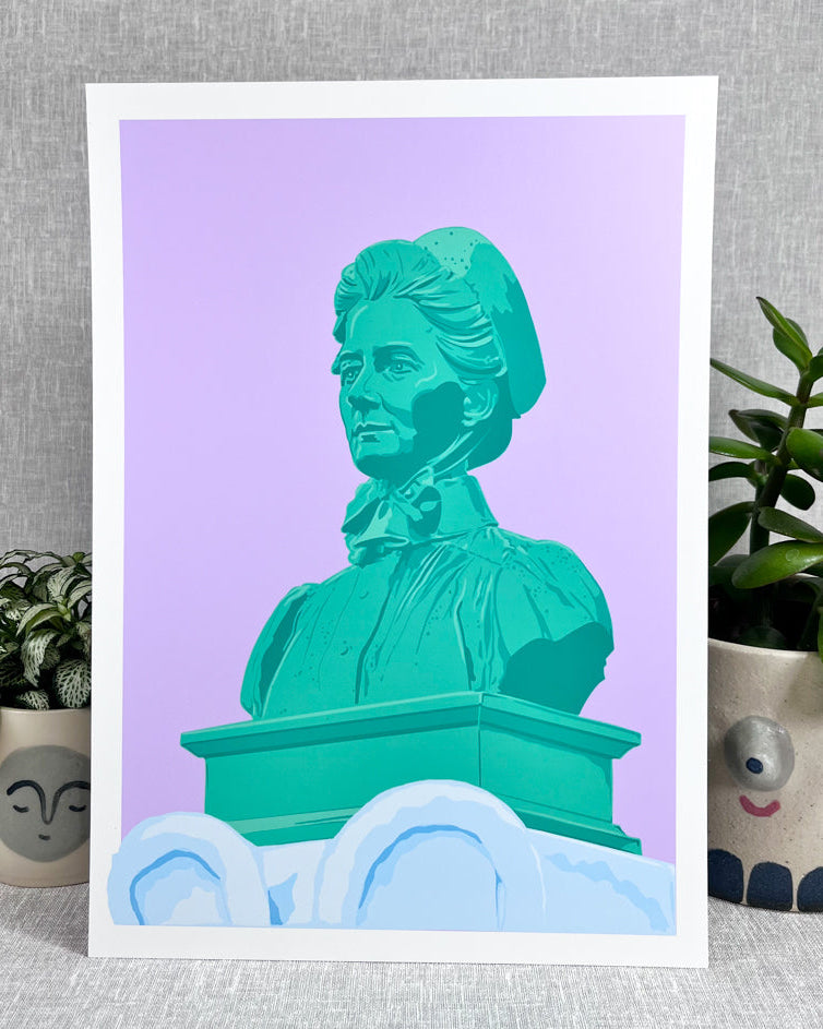 EDITH CAVELL NORWICH PRINT