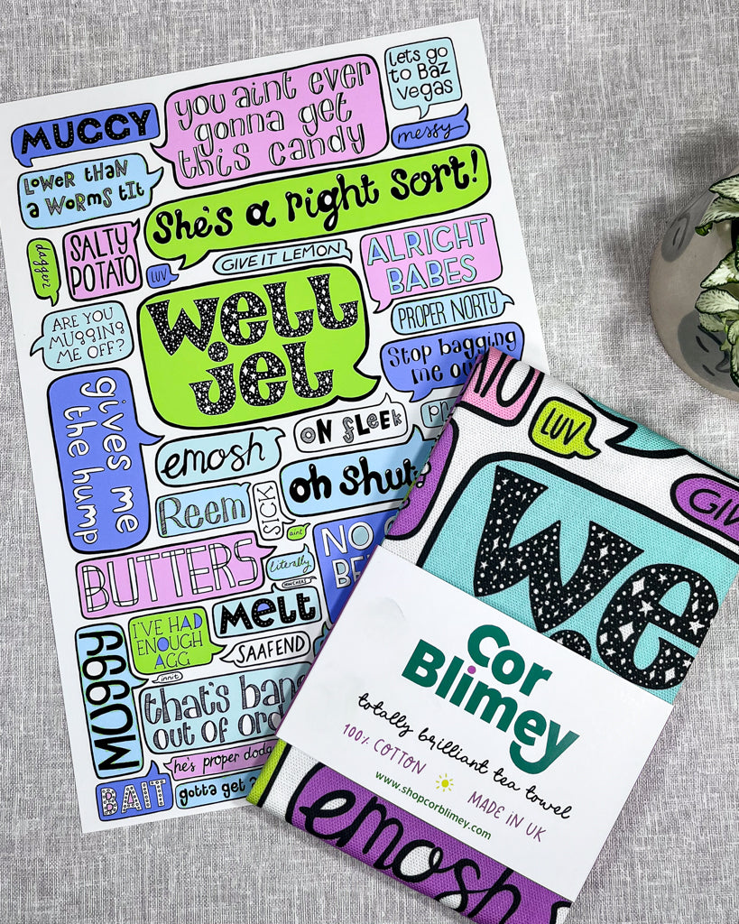 ESSEX SAYINGS PRINT