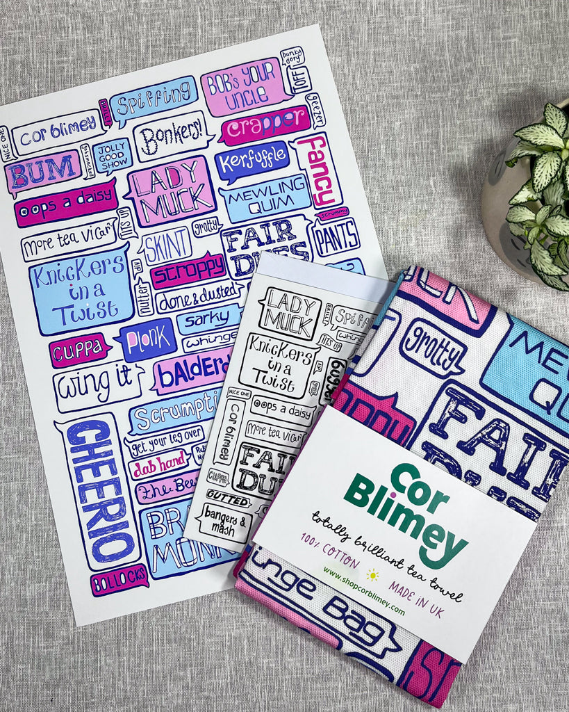 BRITISH SAYINGS GIFT BUNDLE