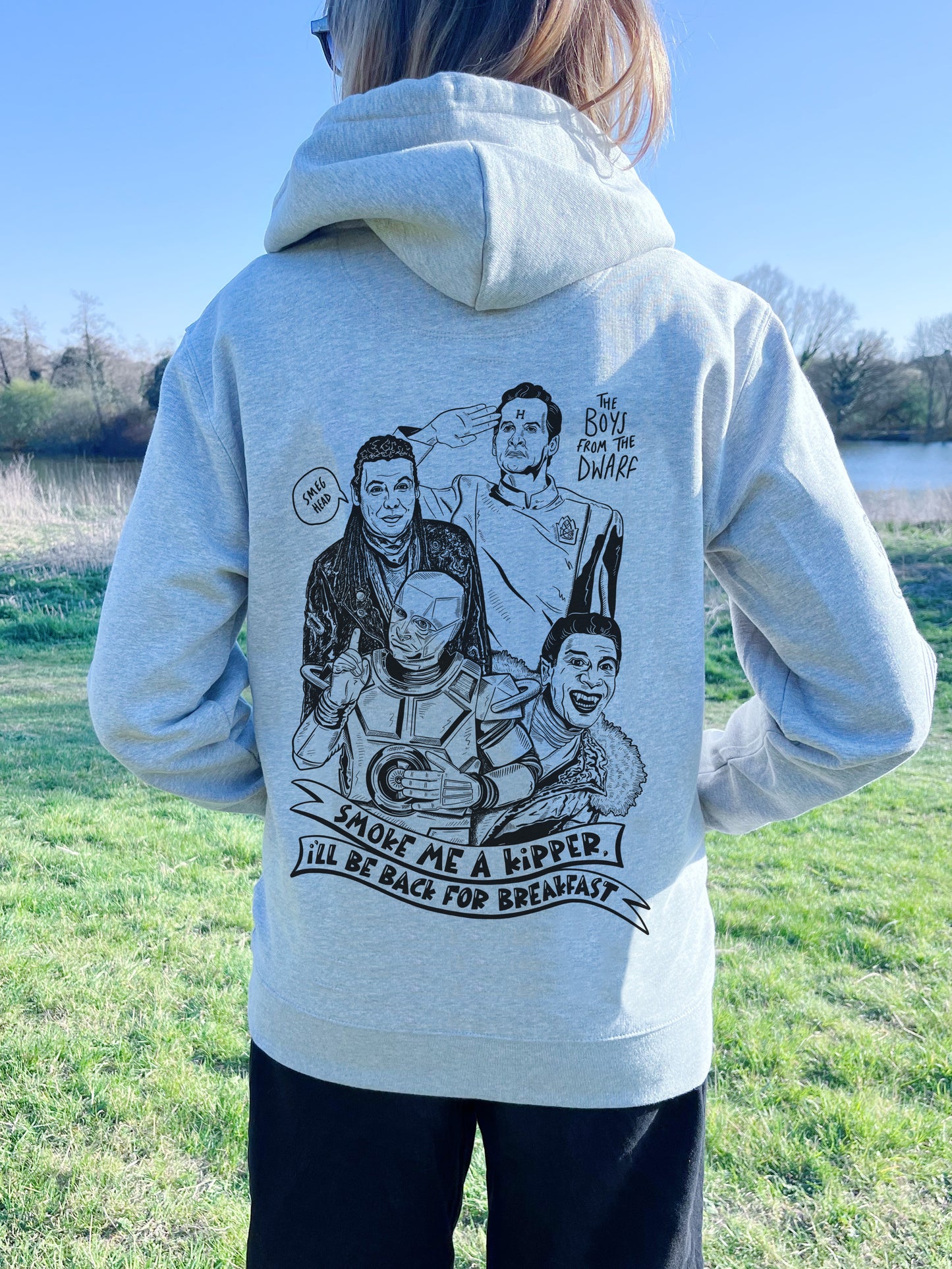 SMOKE ME A KIPPER HOODY