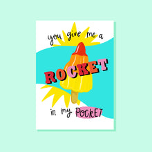 Load image into Gallery viewer, ROCKET LOLLY CARD