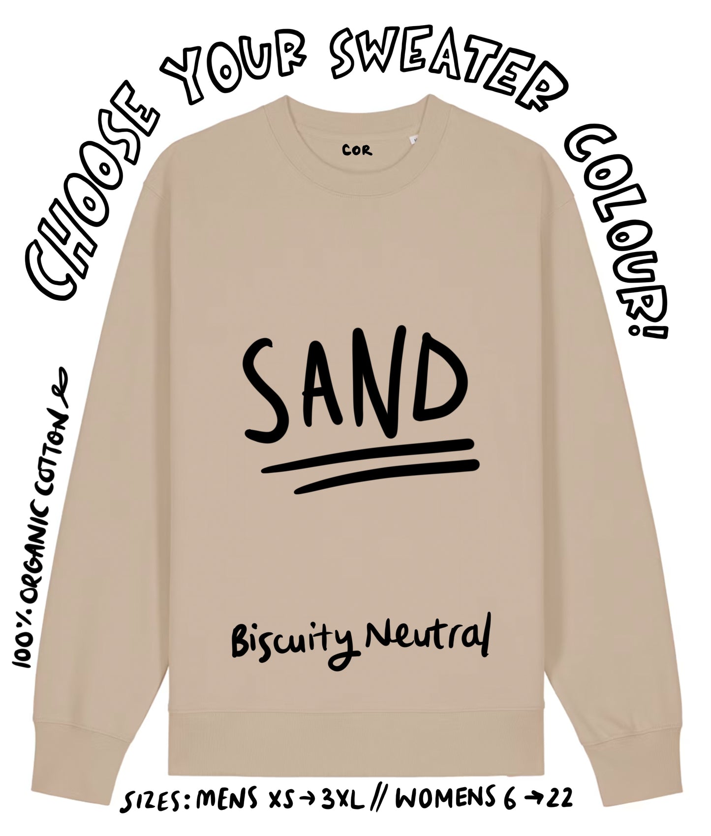 STILL EXPECTED TO SMILE SWEATER