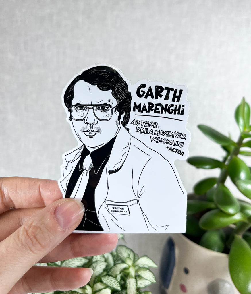 GARTH MARENGHI  VINYL STICKER