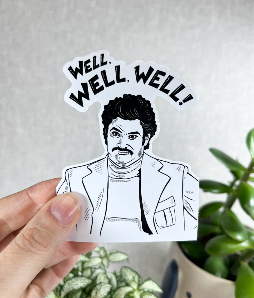 WELL WELL WELL RAY PURCHASE VINYL STICKER