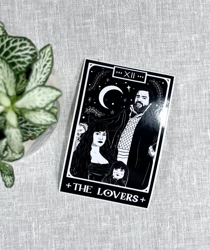 THE LOVERS WWDITS TAROT VINYL STICKER
