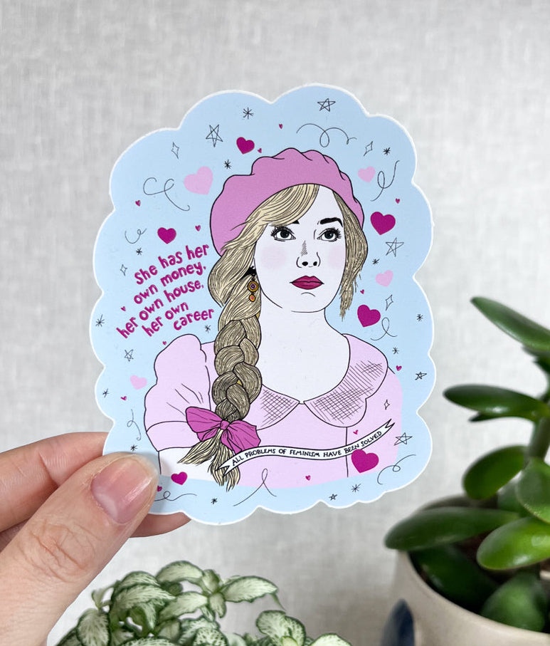 BARBIE VINYL STICKER