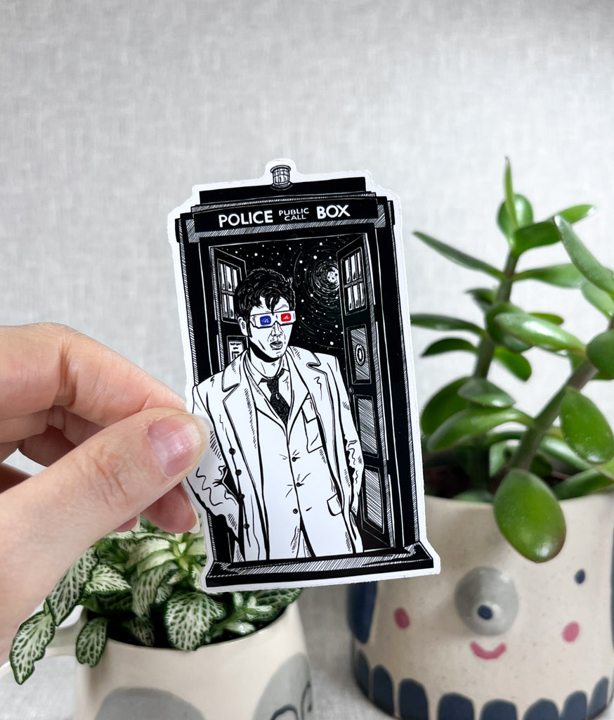 THE DOCTOR VINYL STICKER
