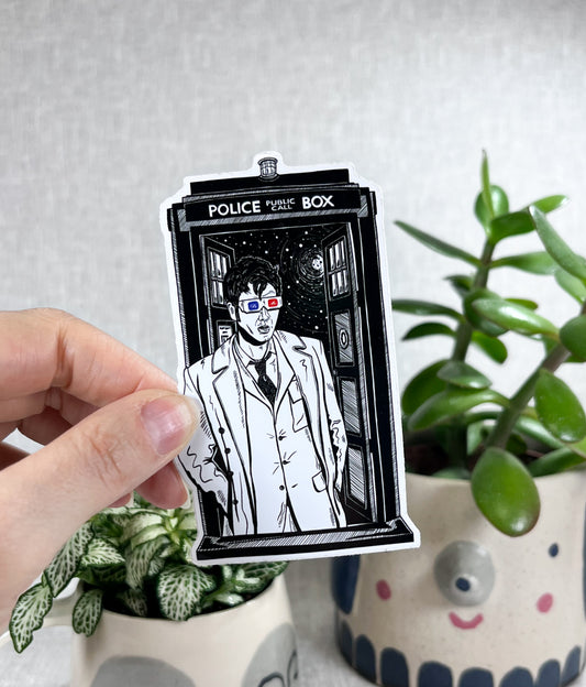 THE DOCTOR VINYL STICKER