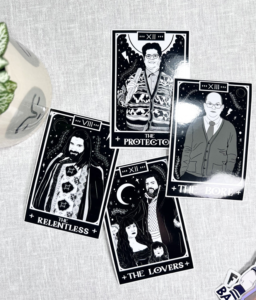 THE BORE WWDITS TAROT VINYL STICKER