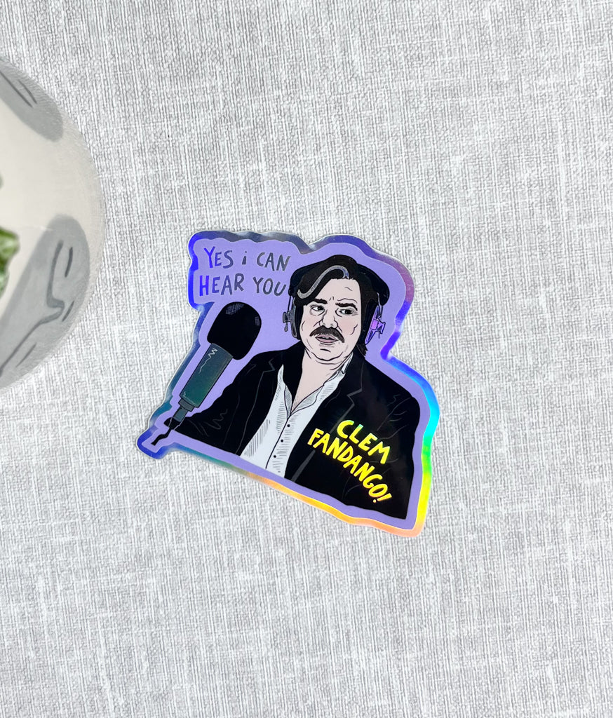 TOAST HOLOGRAPHIC VINYL STICKER