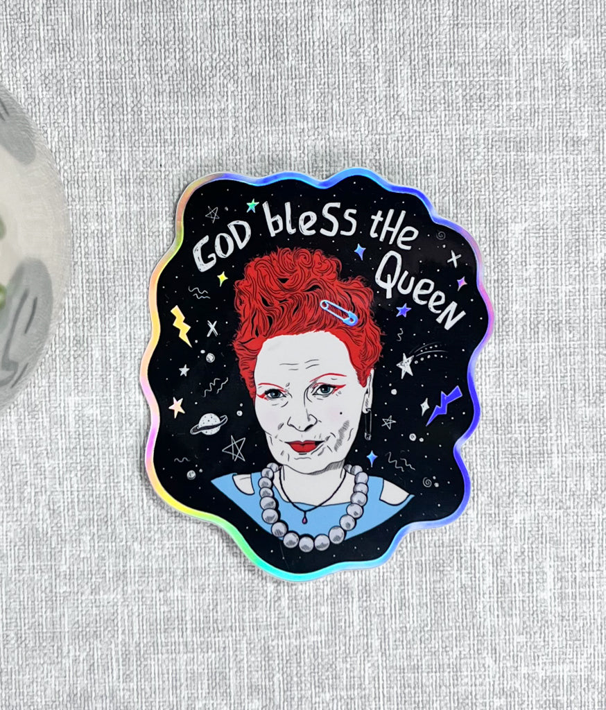 QUEEN VIV VINYL STICKER