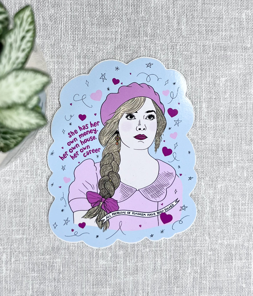 BARBIE VINYL STICKER