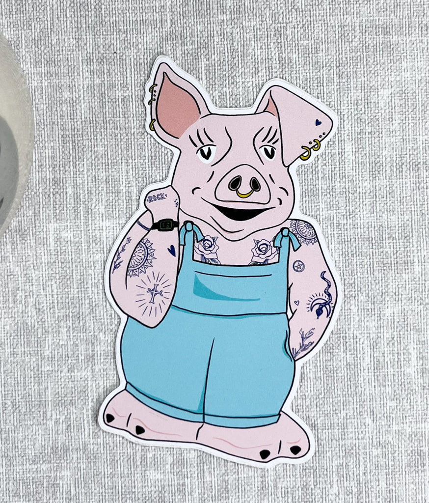 NATWEST PIG HIPSTER STICKER