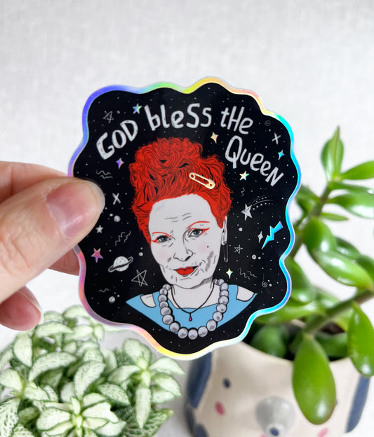 QUEEN VIV VINYL STICKER