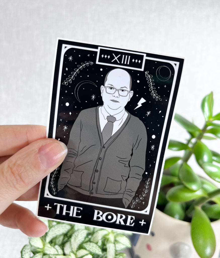 THE BORE WWDITS TAROT VINYL STICKER
