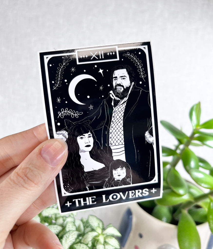 THE LOVERS WWDITS TAROT VINYL STICKER