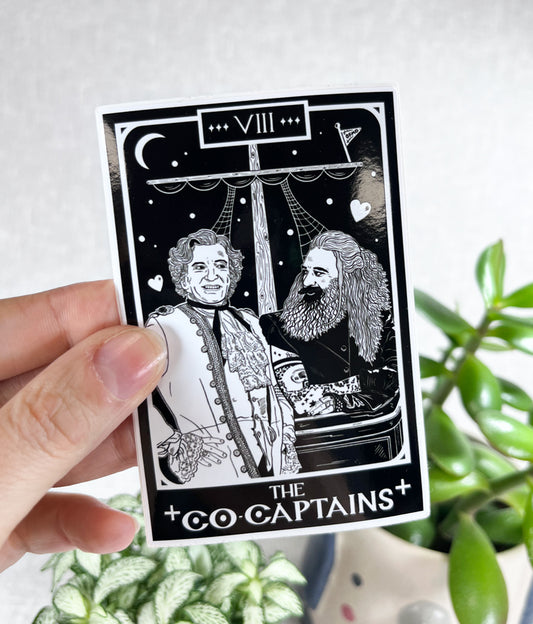 THE CO-CAPTAINS OFMD TAROT VINYL STICKER