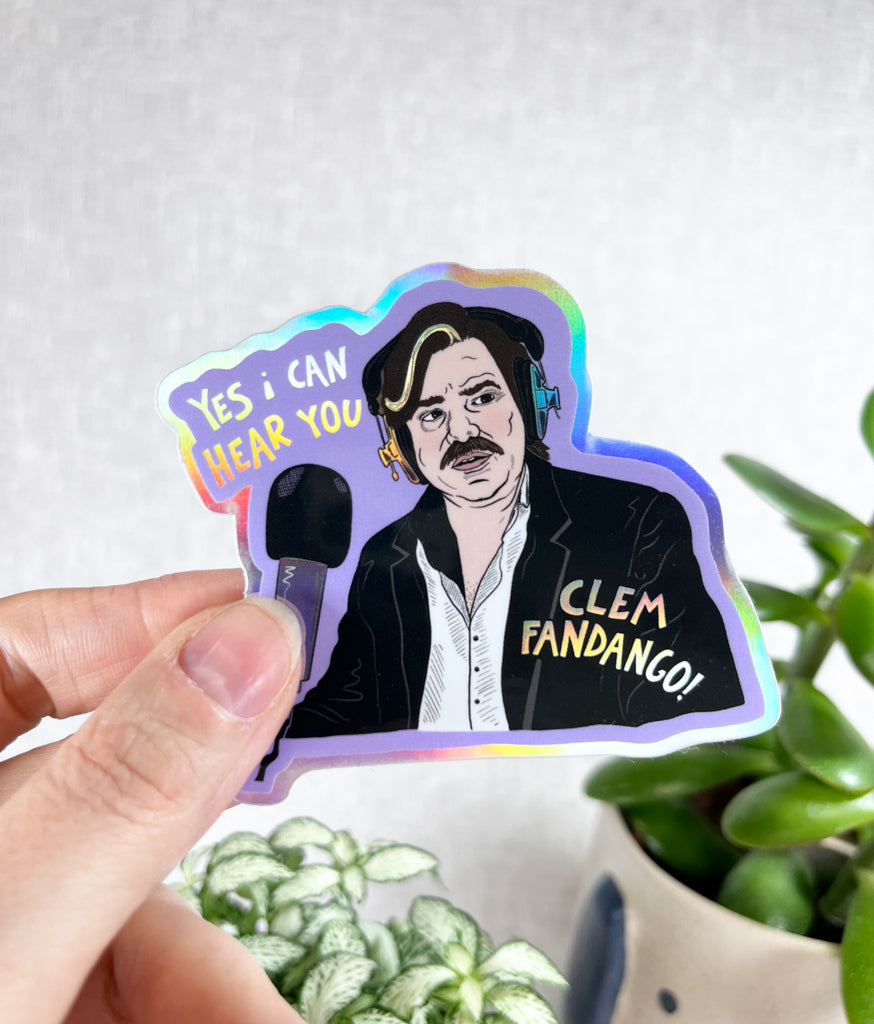 TOAST HOLOGRAPHIC VINYL STICKER