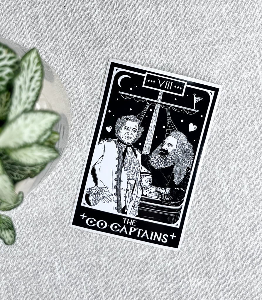 THE CO-CAPTAINS OFMD TAROT VINYL STICKER