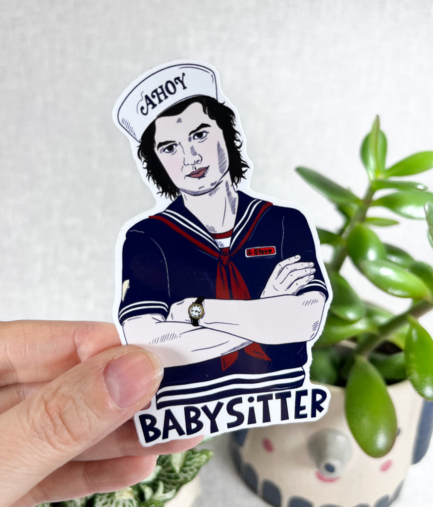 THE BABYSITTER VINYL STICKER