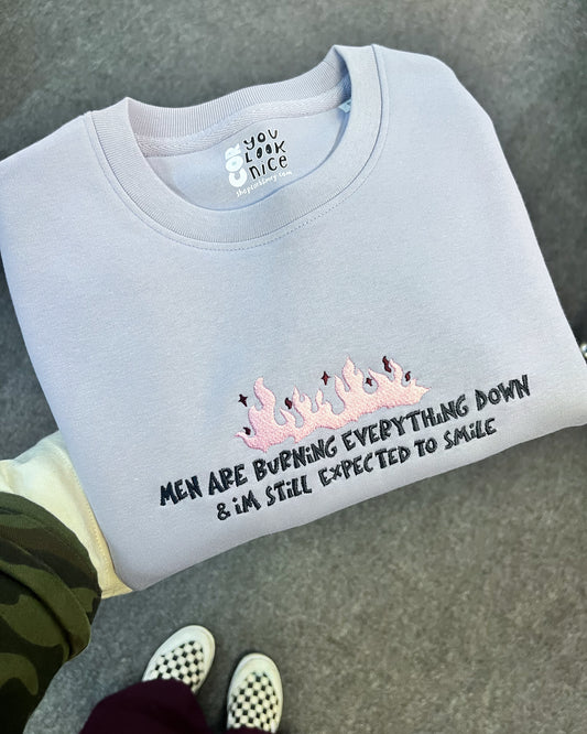 STILL EXPECTED TO SMILE SWEATER