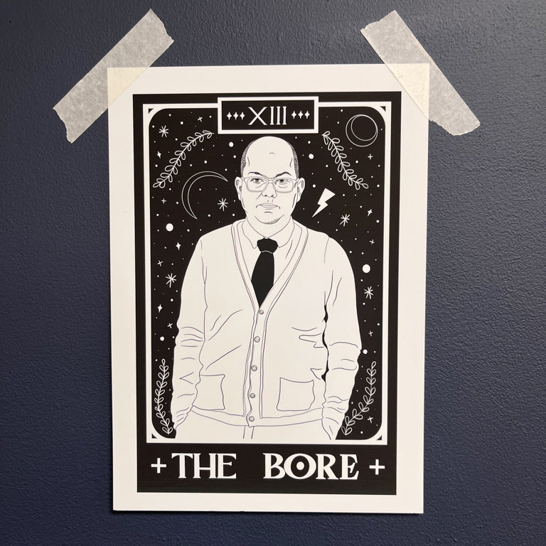 THE BORE WWDITS TAROT PRINT